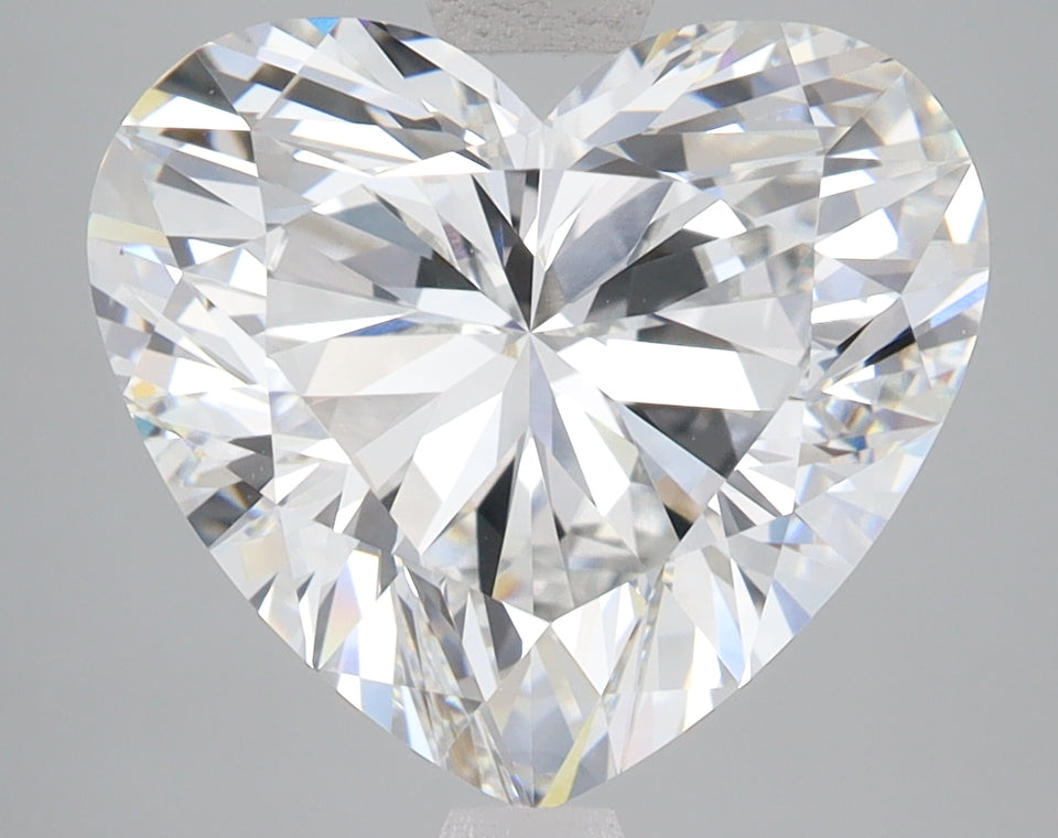 5.51 Carat Certified Heart Loose Stone Lab Grown Diamond No. 2040145