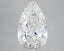 4.15 Carat Certified Pear Loose Stone Lab Grown Diamond No. 1233941