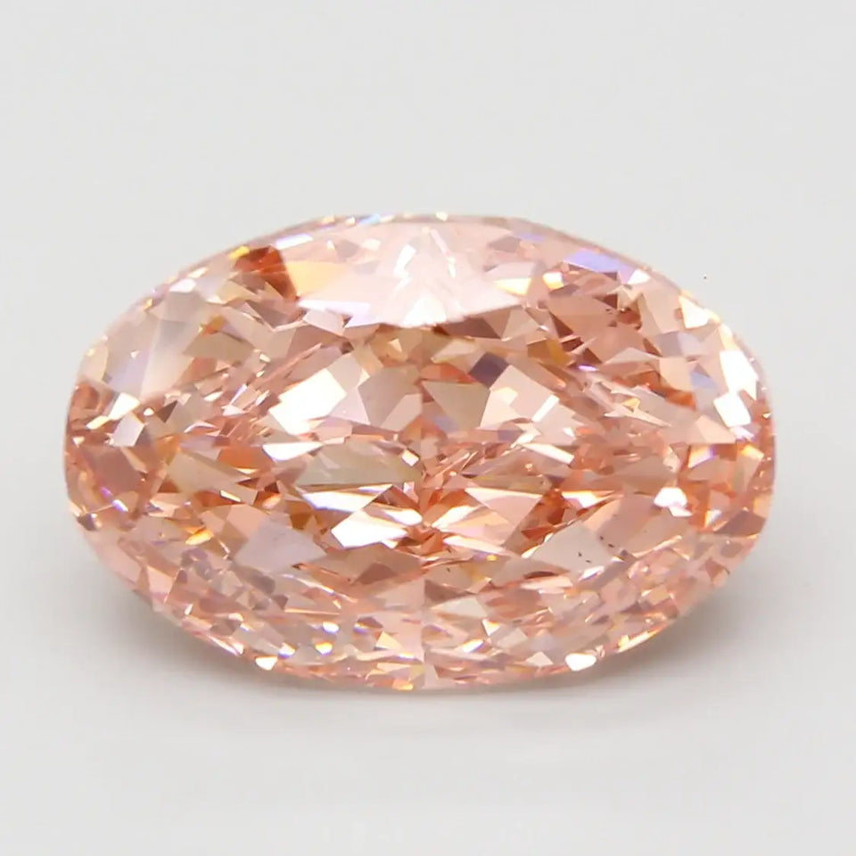 10.08 Carat Certified Oval Loose Stone Lab Grown Diamond No. 1324914 - Larson Jewelers