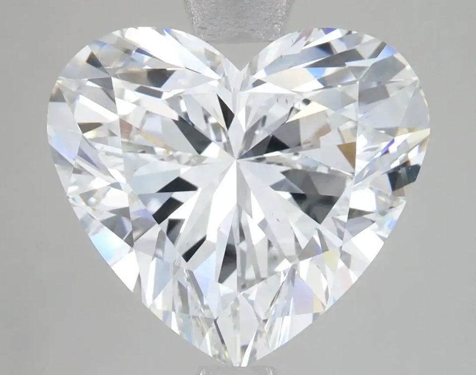 5.08 Carat Certified Heart Loose Stone Lab Grown Diamond No. 1327988 - Larson Jewelers