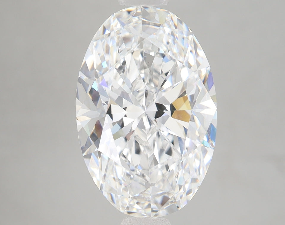 3.57 Carat Certified Oval Loose Stone Lab Grown Diamond No. 1218837