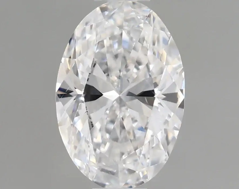 0.56 Carat Certified Oval Loose Stone Lab Grown Diamond No. 1141273 - Larson Jewelers