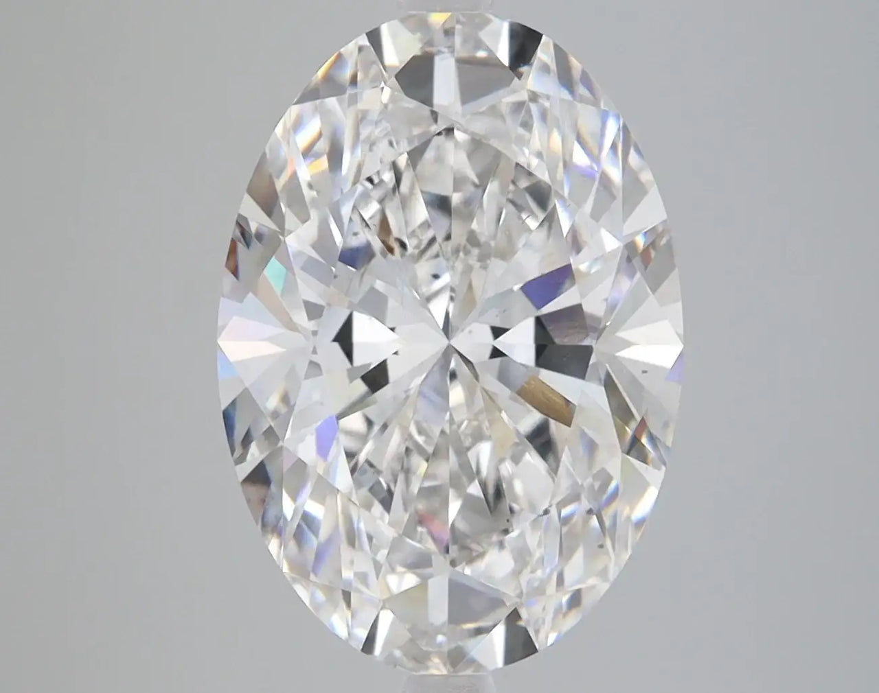 4.86 Carat Certified Oval Loose Stone Lab Grown Diamond No. 1031140 - Larson Jewelers