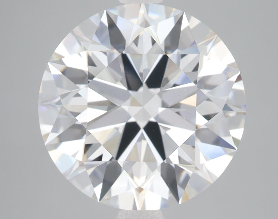 6.08 Carat Certified Round Loose Stone Lab Grown Diamond No. 2037678