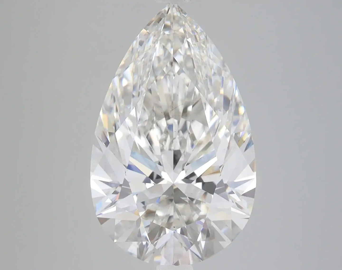 5.64 Carat Certified Pear Loose Stone Lab Grown Diamond No. 1039161 - Larson Jewelers