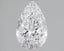 1.42 Carat Certified Pear Loose Stone Lab Grown Diamond No. 1185216
