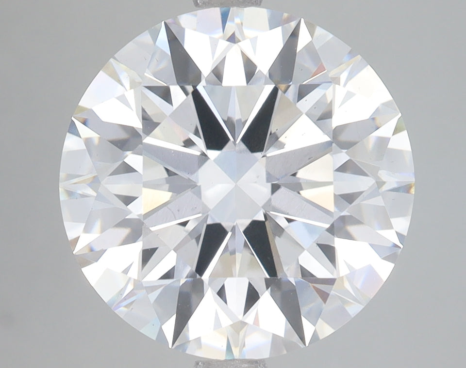 7.08 Carat Certified Round Loose Stone Lab Grown Diamond No. 1287338