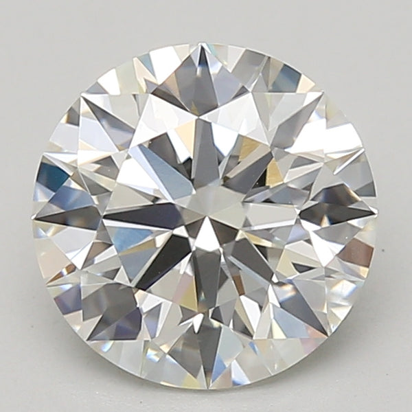 2.82 Carat Certified Round Loose Stone Lab Grown Diamond No. 2028224