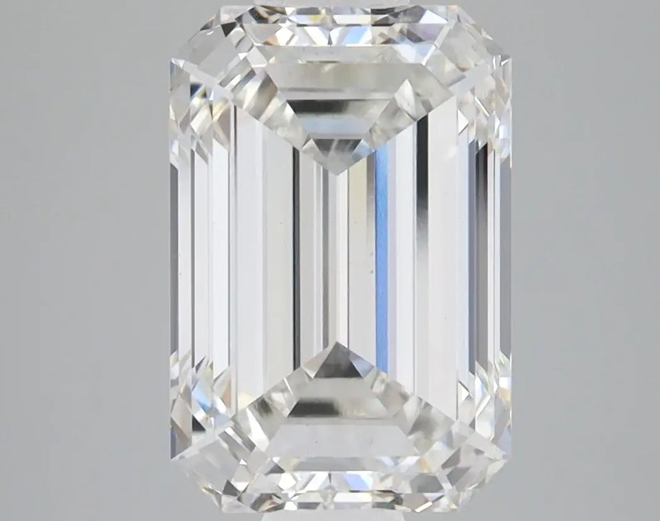 4.08 Carat Certified Emerald Loose Stone Lab Grown Diamond No. 1065619 - Larson Jewelers