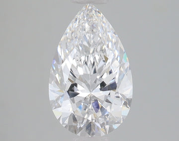 1.5 Carat Certified Pear Loose Stone Lab Grown Diamond No. 1202240