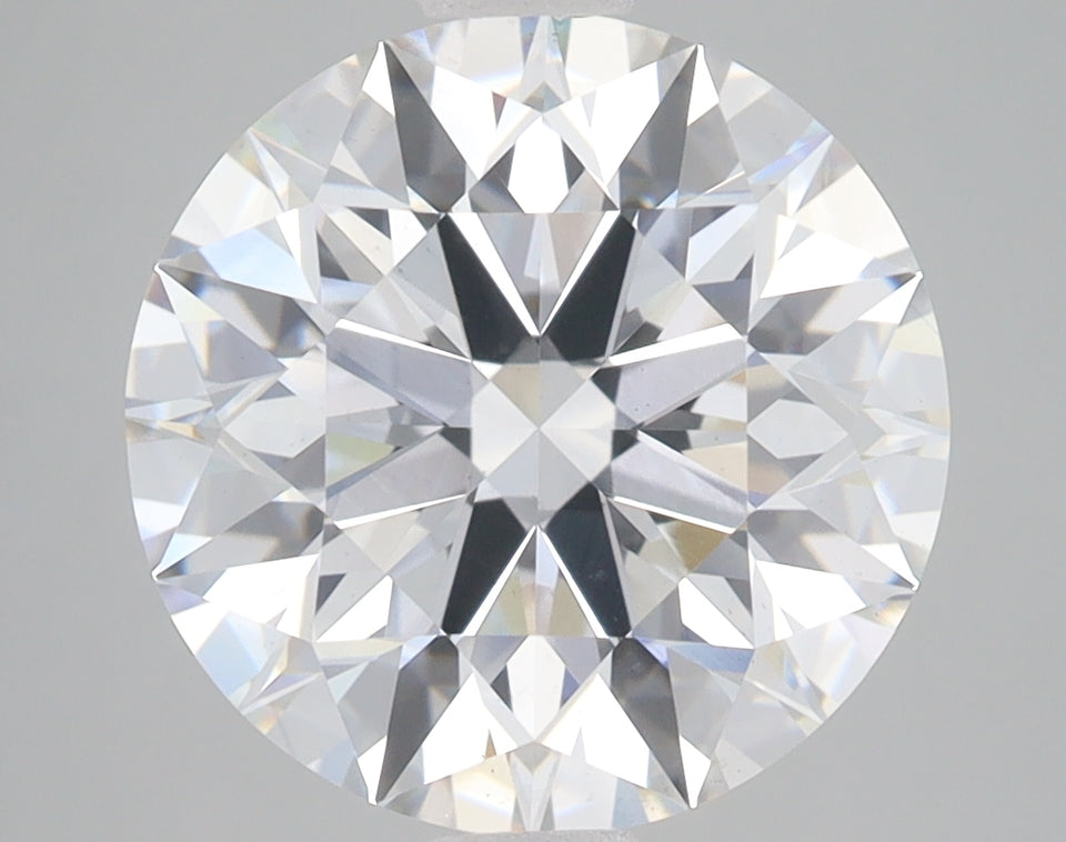5.02 Carat Certified Round Loose Stone Lab Grown Diamond No. 1382146