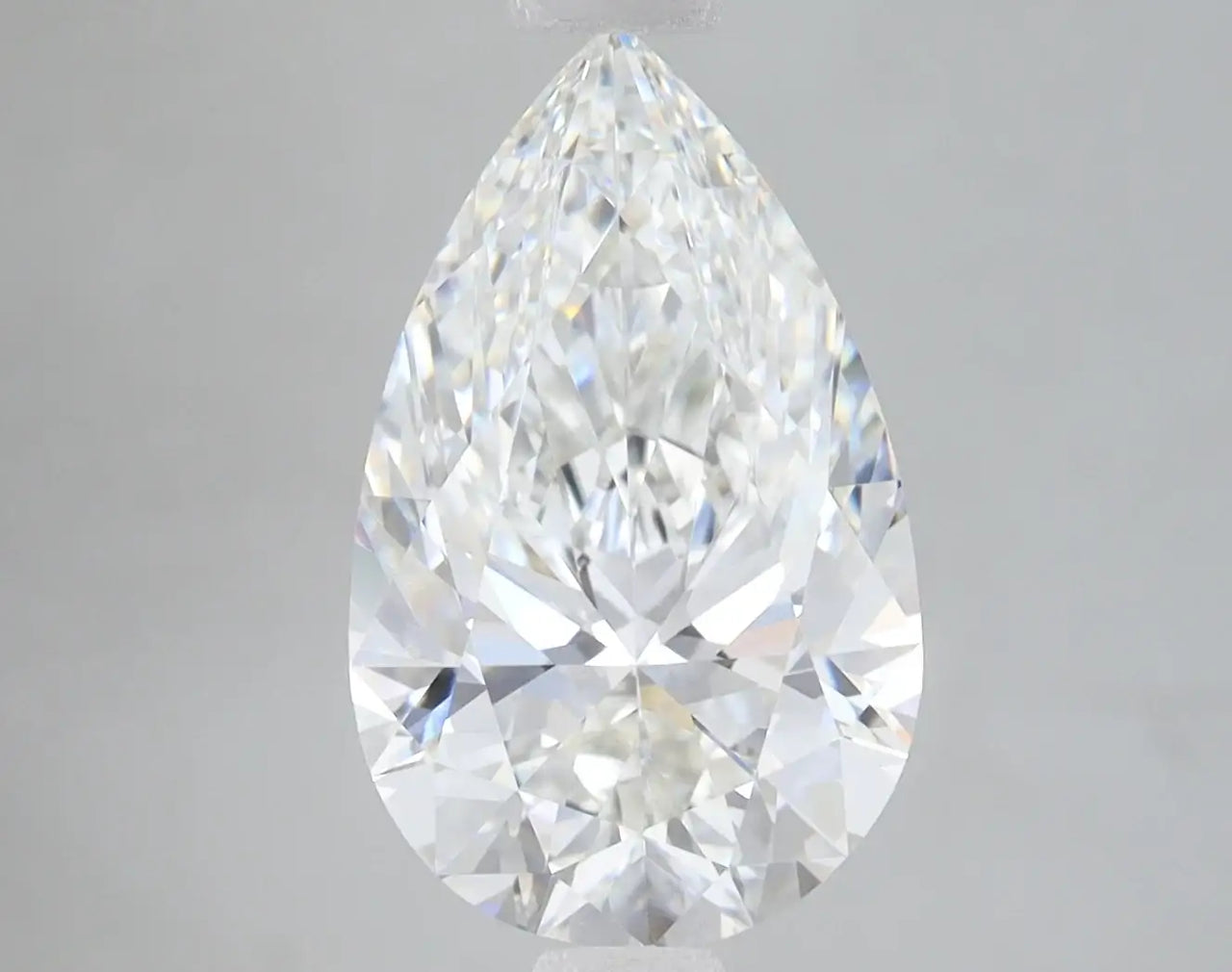 3.74 Carat Certified Pear Loose Stone Lab Grown Diamond No. 1224157 - Larson Jewelers