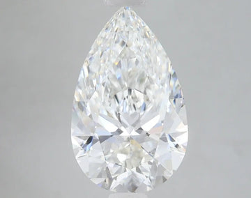 3.74 Carat Certified Pear Loose Stone Lab Grown Diamond No. 1224157 - Larson Jewelers