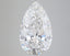 5.56 Carat Certified Pear Loose Stone Lab Grown Diamond No. 1029413