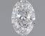 0.58 Carat Certified Oval Loose Stone Lab Grown Diamond No. 1128495