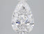 2.02 Carat Certified Pear Loose Stone Lab Grown Diamond No. 1069679