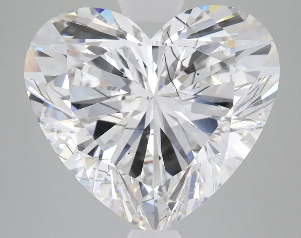 6.8 Carat Certified Heart Loose Stone Lab Grown Diamond No. 1049970 - Larson Jewelers
