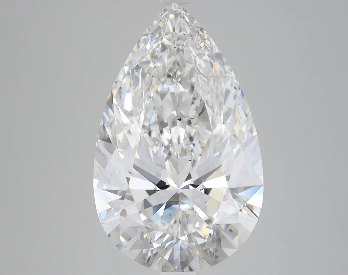 5.61 Carat Certified Pear Loose Stone Lab Grown Diamond No. 1037997 - Larson Jewelers