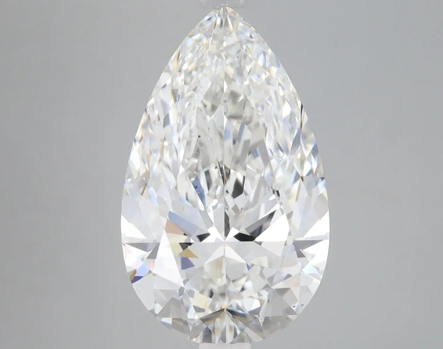 5.52 Carat Certified Pear Loose Stone Lab Grown Diamond No. 1165051 - Larson Jewelers