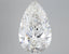 5.52 Carat Certified Pear Loose Stone Lab Grown Diamond No. 1165051