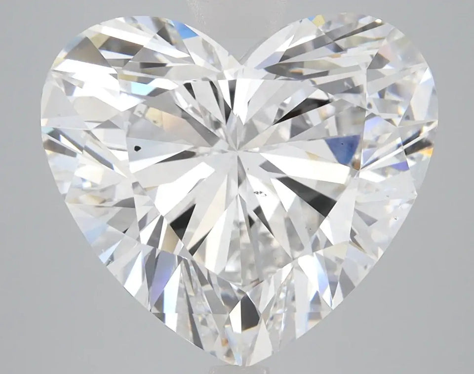 7.03 Carat Certified Heart Loose Stone Lab Grown Diamond No. 1043421 - Larson Jewelers