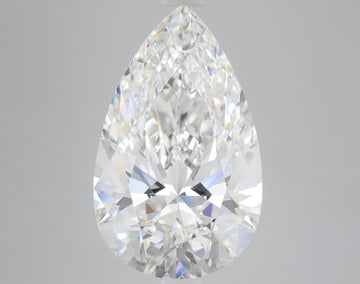 7.06 Carat Certified Pear Loose Stone Lab Grown Diamond No. 1363865