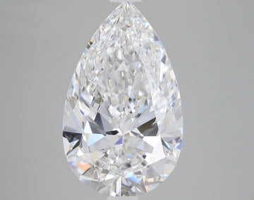 5 Carat Certified Pear Loose Stone Lab Grown Diamond No. 2052155