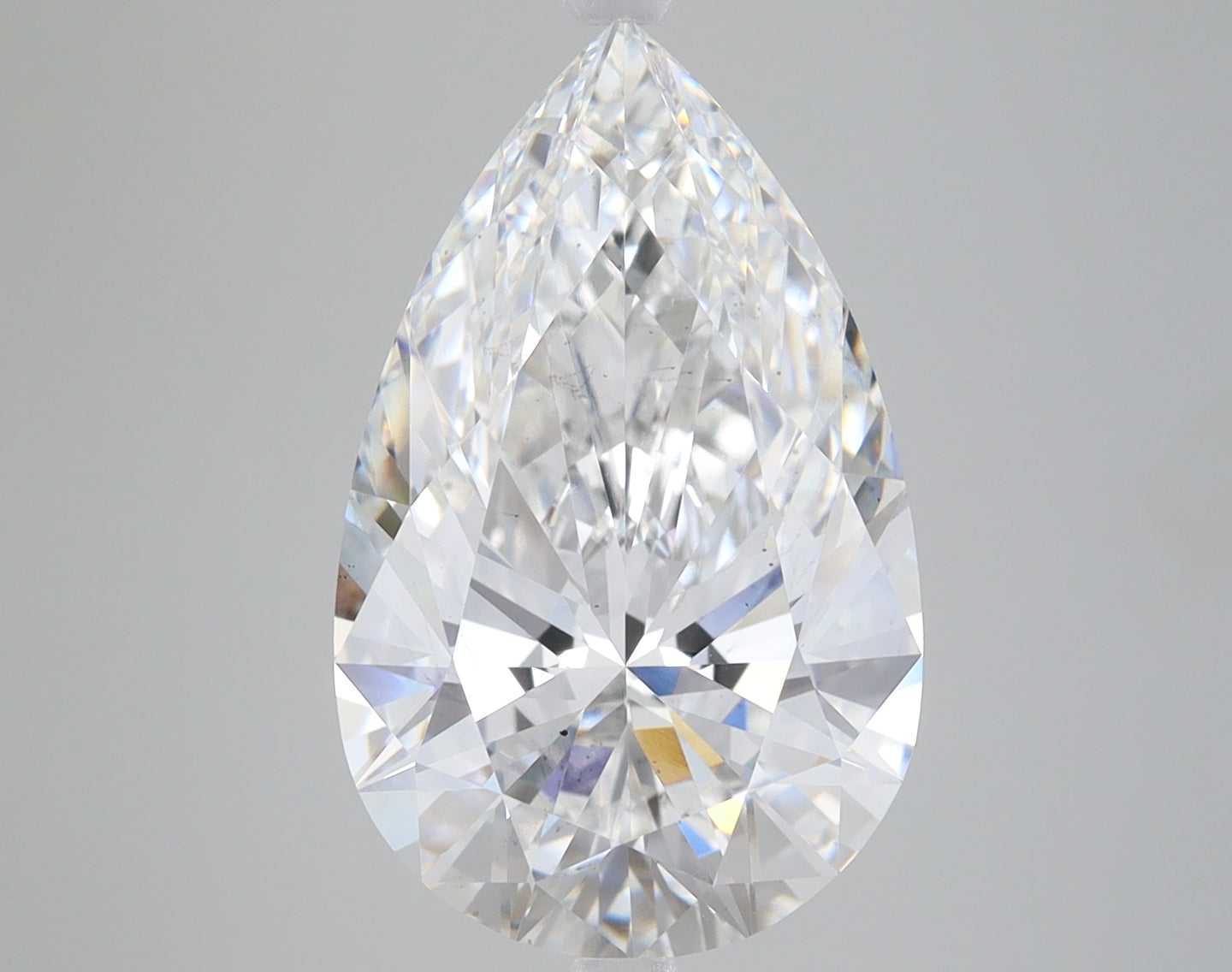 5.79 Carat Certified Pear Loose Stone Lab Grown Diamond No. 1027576