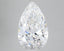4.06 Carat Certified Pear Loose Stone Lab Grown Diamond No. 1226188