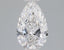 1.04 Carat Certified Pear Loose Stone Lab Grown Diamond No. 1114322