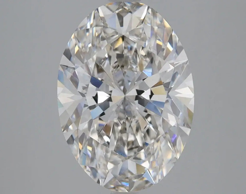 3.13 Carat Certified Oval Loose Stone Lab Grown Diamond No. 1018518 - Larson Jewelers