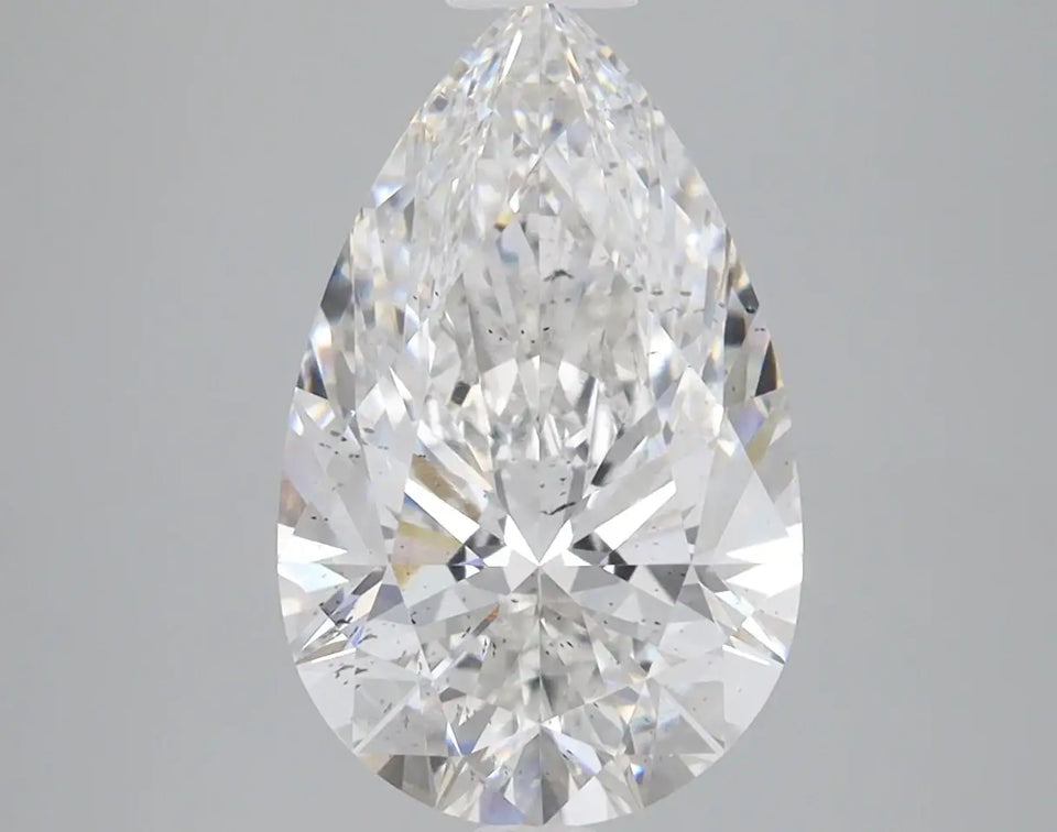 3.46 Carat Certified Pear Loose Stone Lab Grown Diamond No. 1069674 - Larson Jewelers