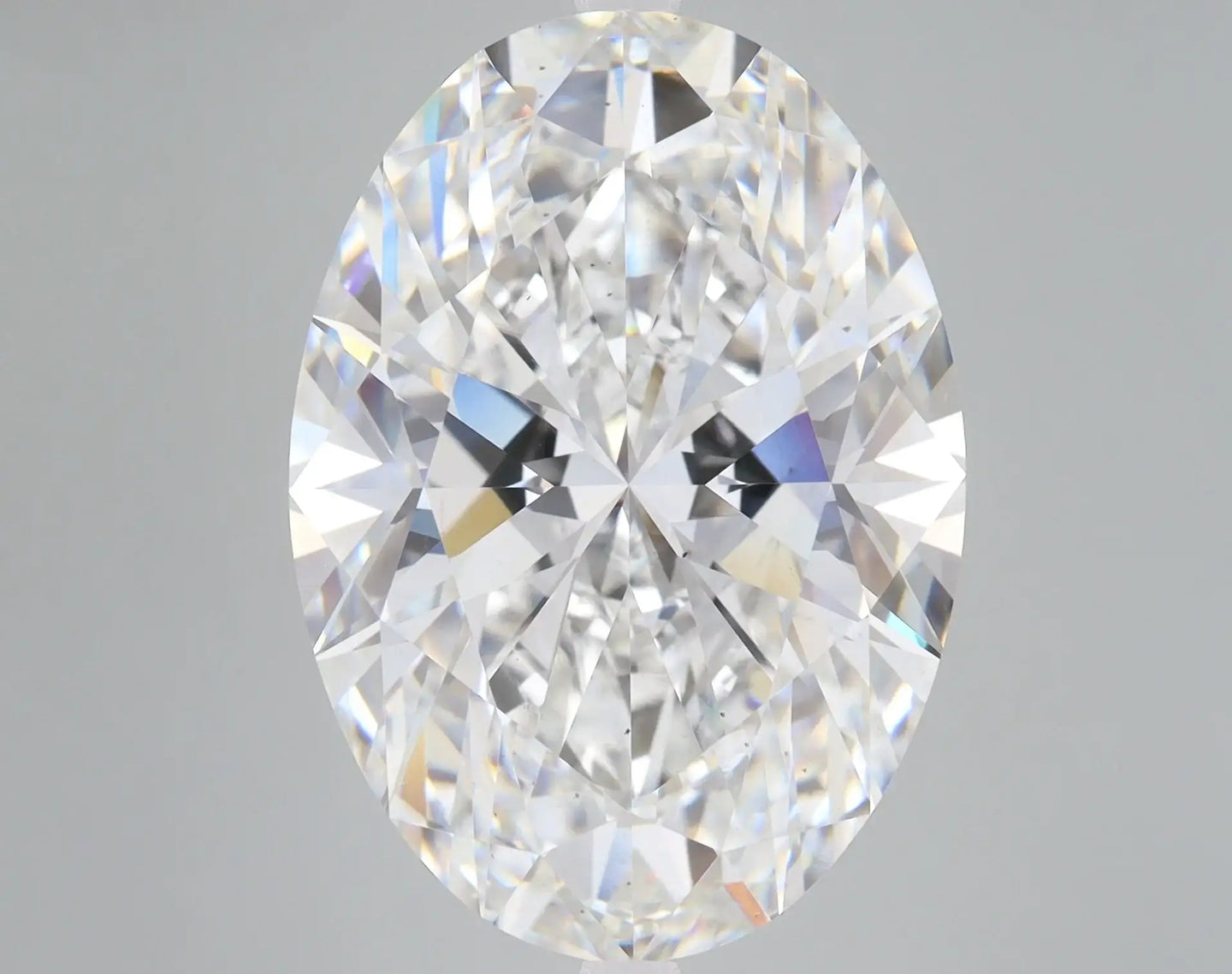 16.38 Carat Certified Oval Loose Stone Lab Grown Diamond No. 1053872 - Larson Jewelers