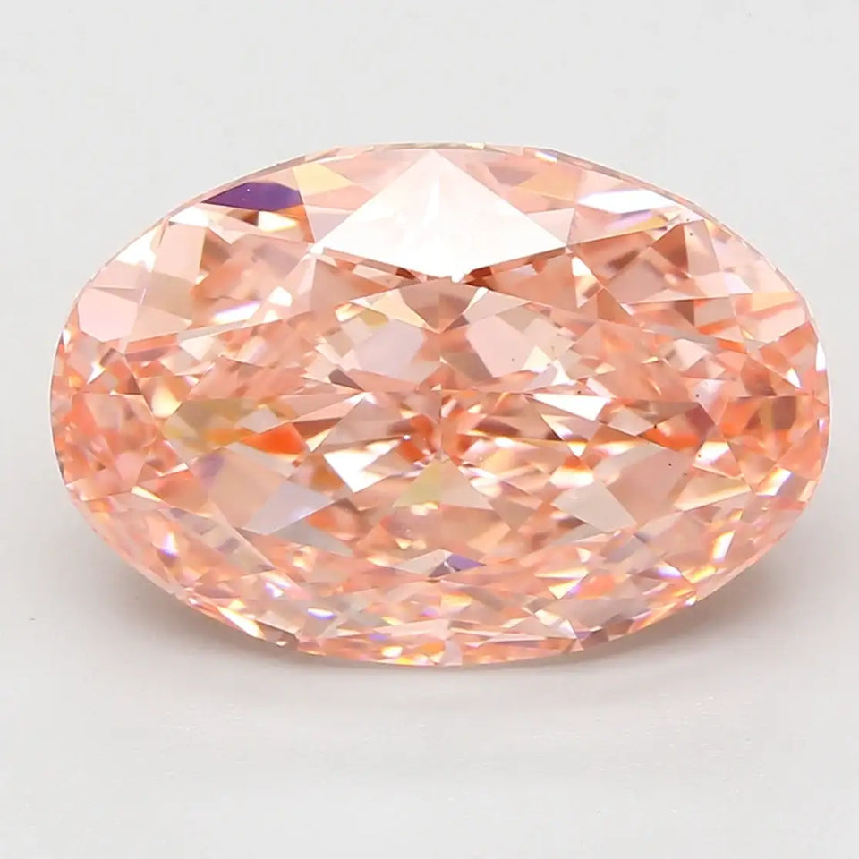 12.14 Carat Certified Oval Loose Stone Lab Grown Diamond No. 1306171 - Larson Jewelers
