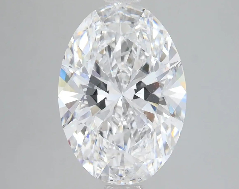 3.49 Carat Certified Oval Loose Stone Lab Grown Diamond No. 1277198 - Larson Jewelers