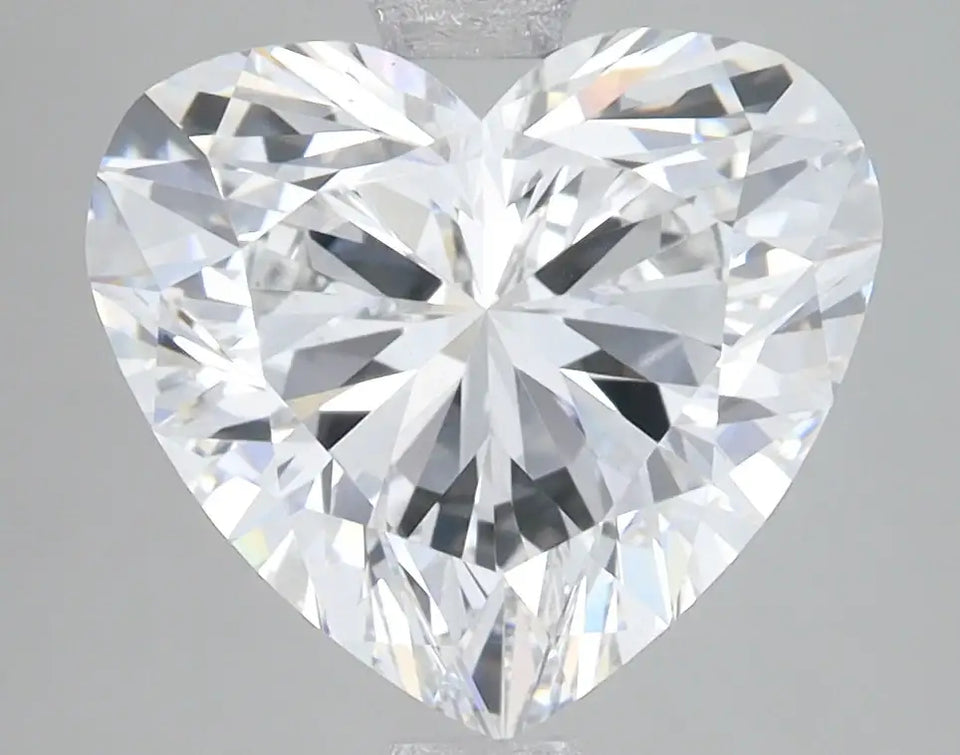 3.87 Carat Certified Heart Loose Stone Lab Grown Diamond No. 1311541 - Larson Jewelers