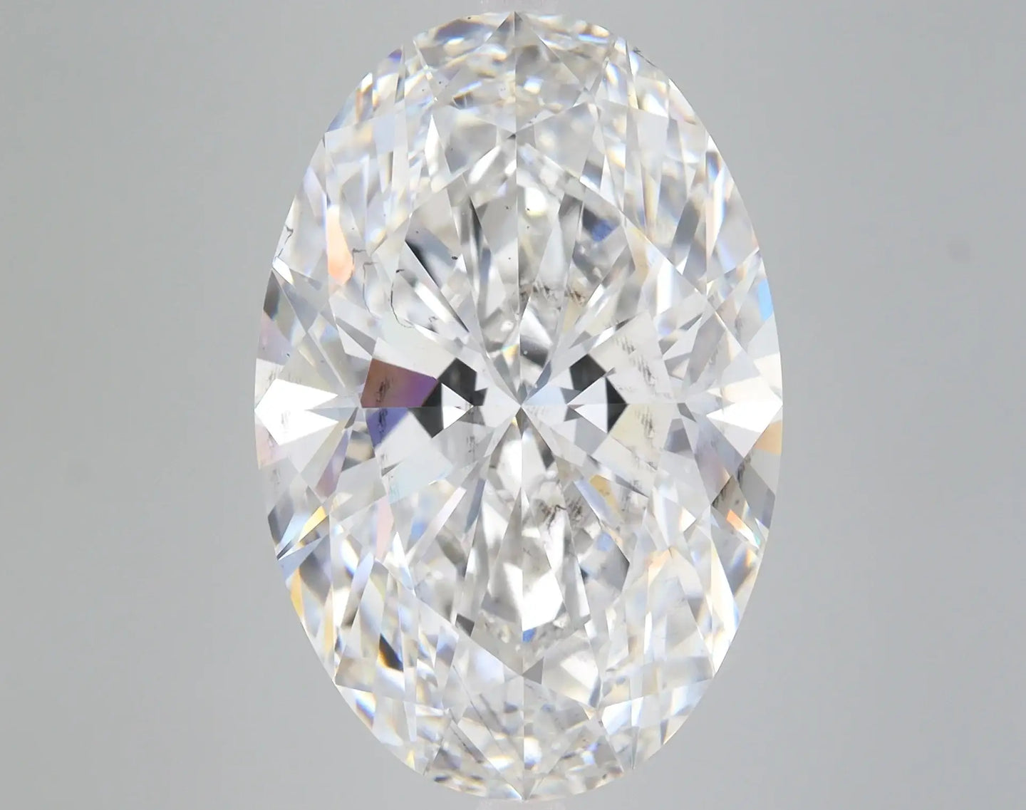 13.49 Carat Certified Oval Loose Stone Lab Grown Diamond No. 1038724 - Larson Jewelers