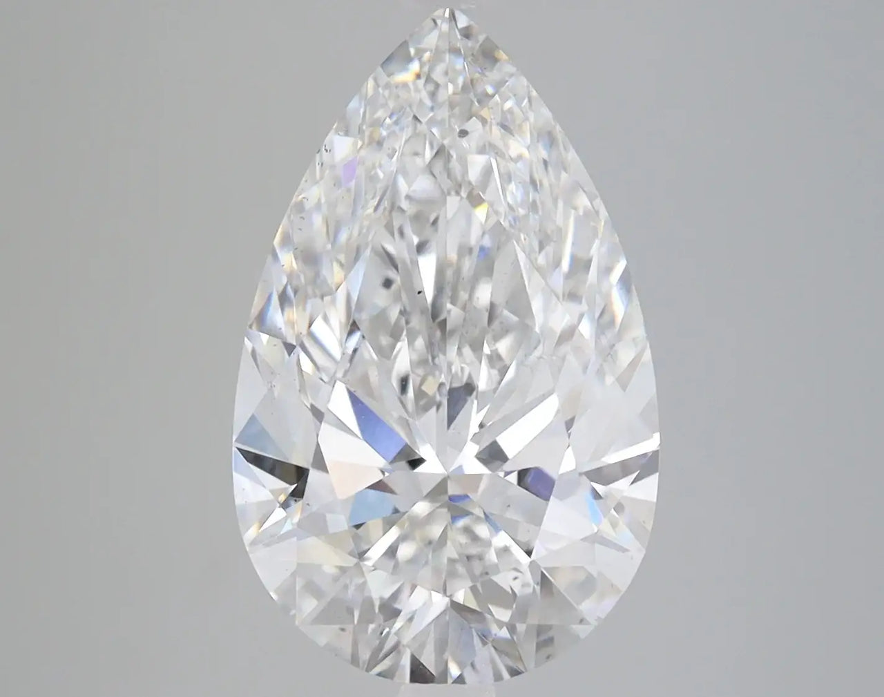 4.97 Carat Certified Pear Loose Stone Lab Grown Diamond No. 1032400 - Larson Jewelers