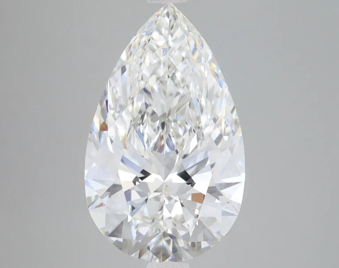 5.64 Carat Certified Pear Loose Stone Lab Grown Diamond No. 1178196 - Larson Jewelers