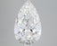 5.64 Carat Certified Pear Loose Stone Lab Grown Diamond No. 1178196