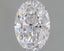 0.6 Carat Certified Oval Loose Stone Lab Grown Diamond No. 1126411