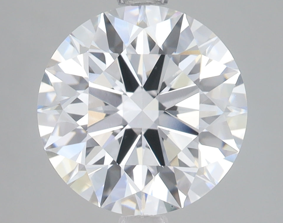 3.43 Carat Certified Round Loose Stone Lab Grown Diamond No. 1297976