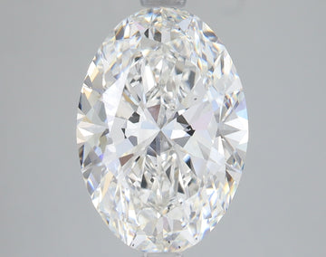 3.87 Carat Certified Oval Loose Stone Lab Grown Diamond No. 1250361