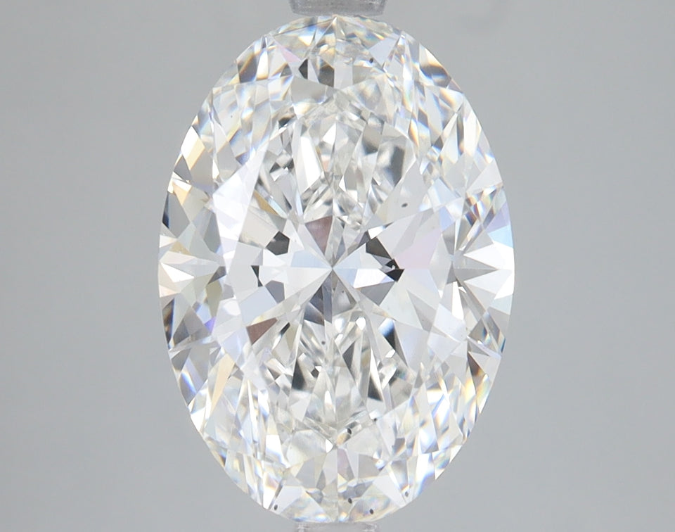 3.87 Carat Certified Oval Loose Stone Lab Grown Diamond No. 1250361