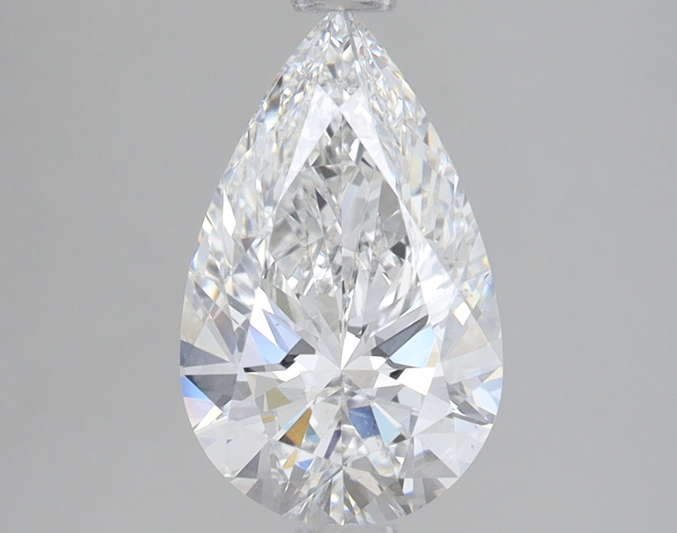 2.01 Carat Certified Pear Loose Stone Lab Grown Diamond No. 1256352