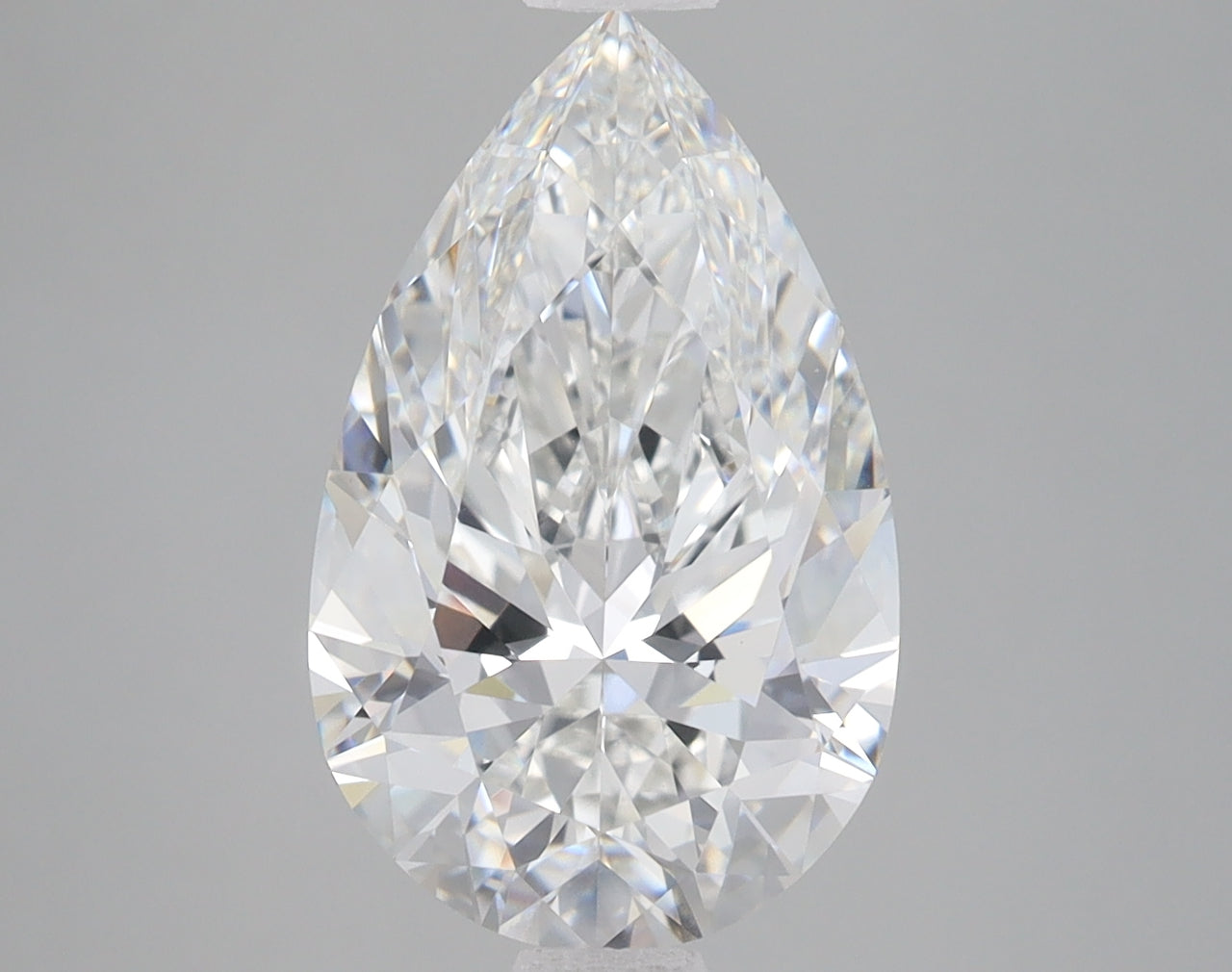 4 Carat Certified Pear Loose Stone Lab Grown Diamond No. 2053986
