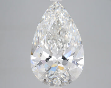 5.58 Carat Certified Pear Loose Stone Lab Grown Diamond No. 2037148