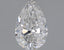 0.55 Carat Certified Pear Loose Stone Lab Grown Diamond No. 1116545
