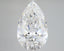 6.41 Carat Certified Pear Loose Stone Lab Grown Diamond No. 1183883