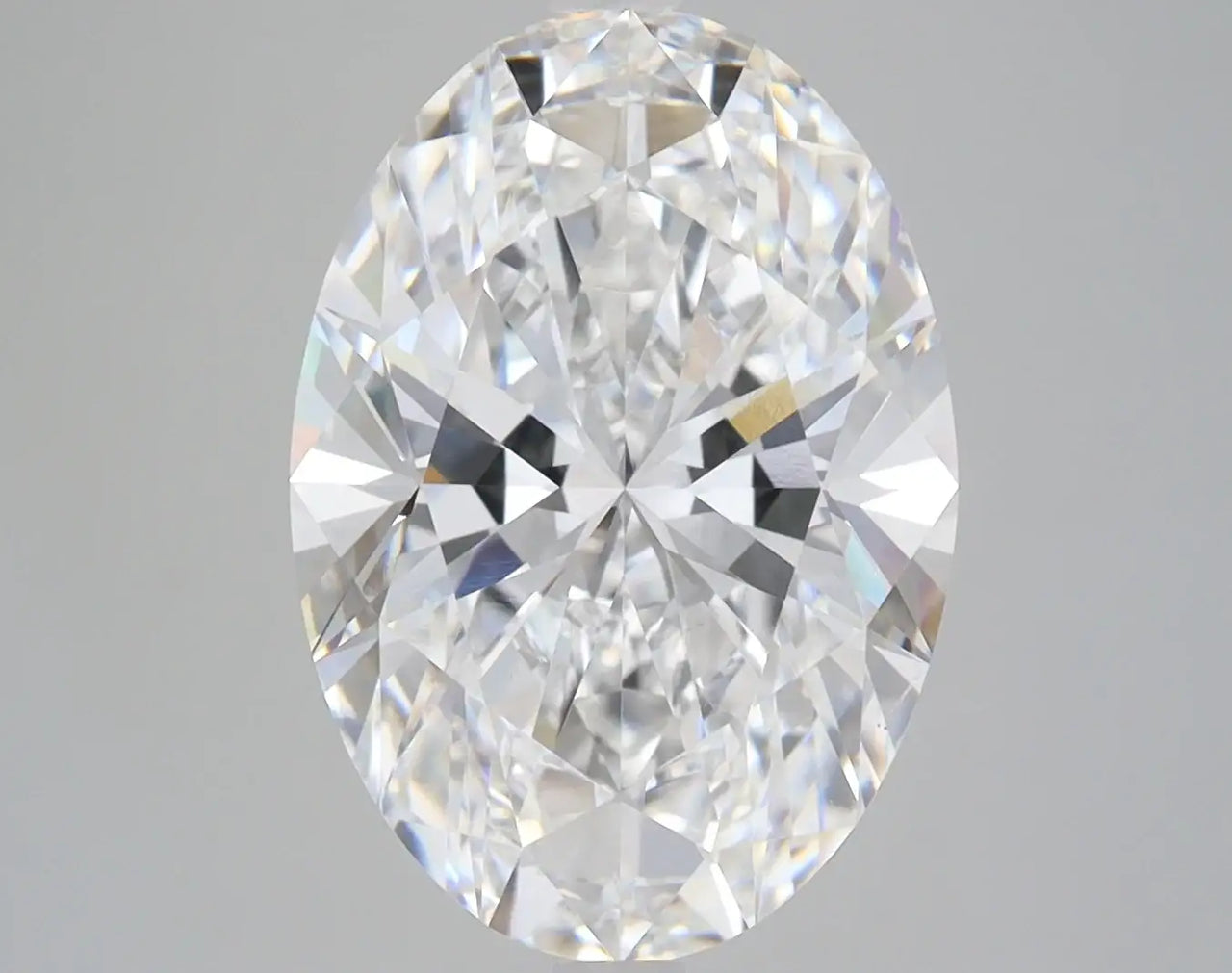 5.66 Carat Certified Oval Loose Stone Lab Grown Diamond No. 1032948 - Larson Jewelers